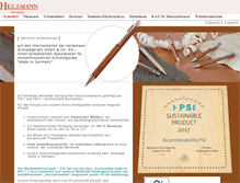Tablet Screenshot of heilemann-germany.de